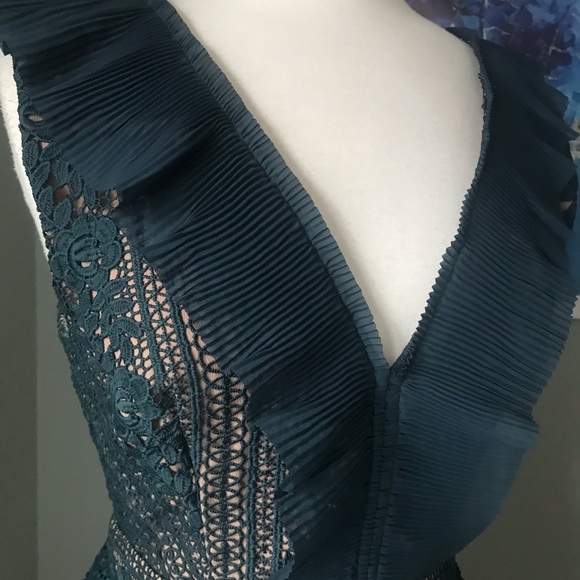 French connection Orabelle lace dress - Picture 4 of 8